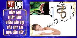 Nằm Mơ Thấy Rắn: Điềm Báo Đại Cát Hay Tai Họa Cận Kề?